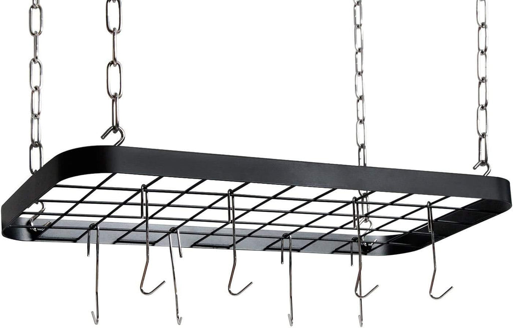 Wall Mount Kitchen Pot Storage Rack
