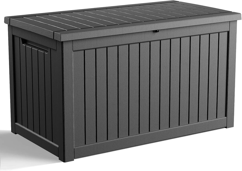 55 Gallon Weatherproof Lockable Outdoor Storage Box