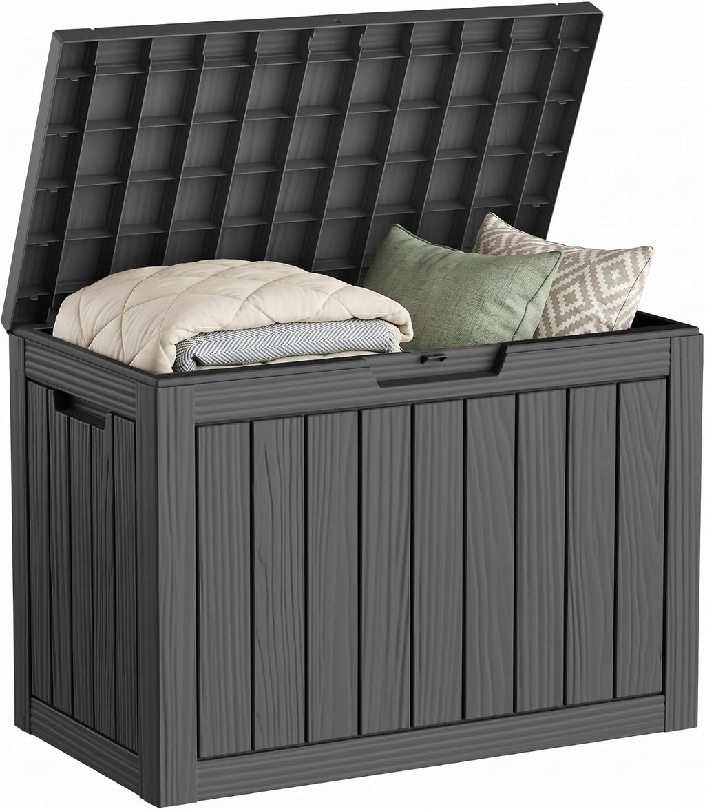 55 Gallon Weatherproof Lockable Outdoor Storage Box