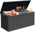 Black Large Waterproof Outdoor Storage Box