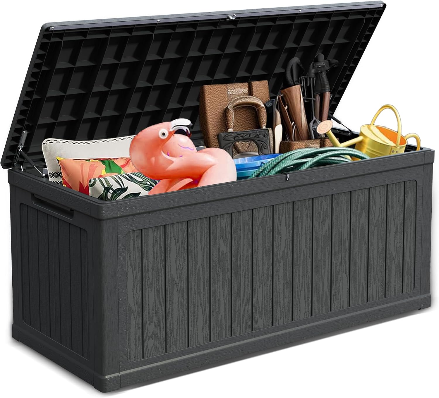 Black Large Waterproof Outdoor Storage Box