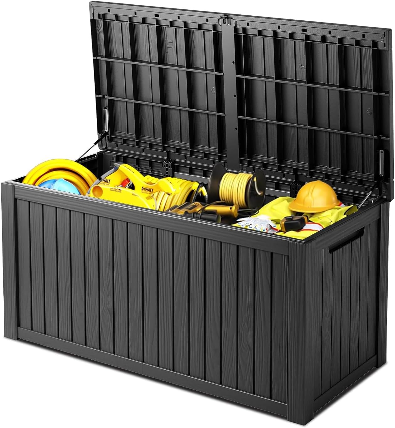 Black Large Waterproof Outdoor Storage Box