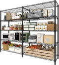 5-Tier Tall Metal Garage Storage Shelf