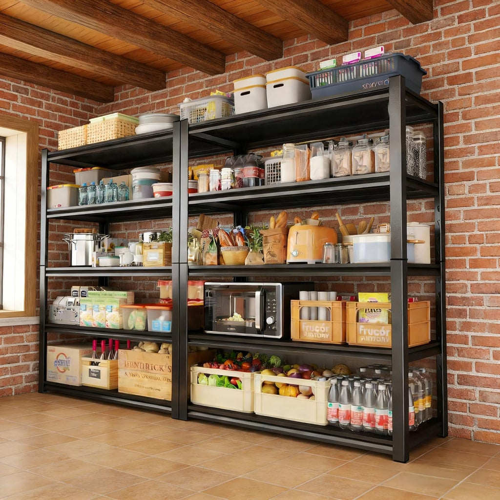 Adjustable Heavy Duty 5-Tier Metal Shelf