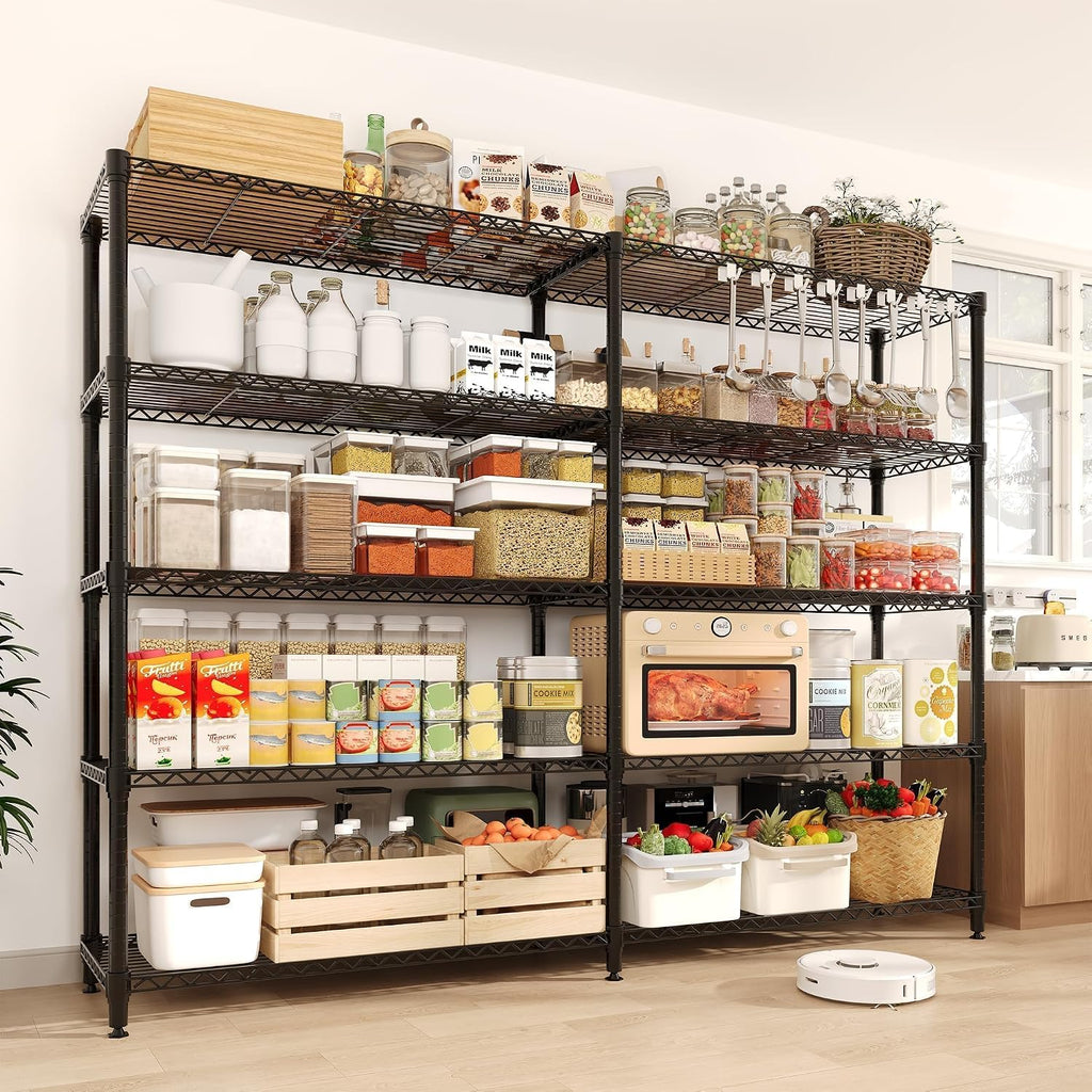 5-Tier Tall Metal Garage Storage Shelf