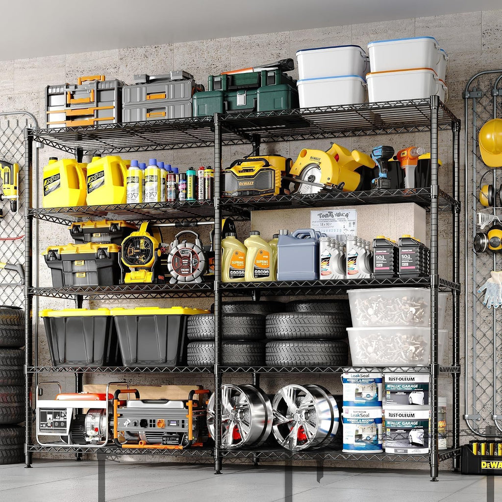 5-Tier Tall Metal Garage Storage Shelf
